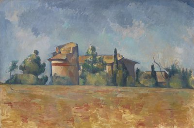 Dueslag ved Bellevue, 1888-92 av Paul Cézanne