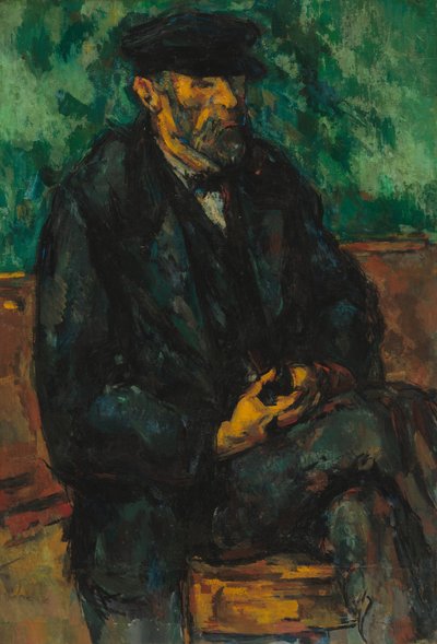 Gartneren Vallier, 1906. av Paul Cézanne