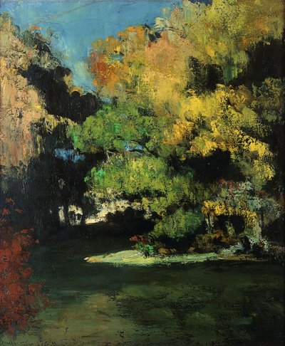 Glade, ca. 1867 av Paul Cézanne