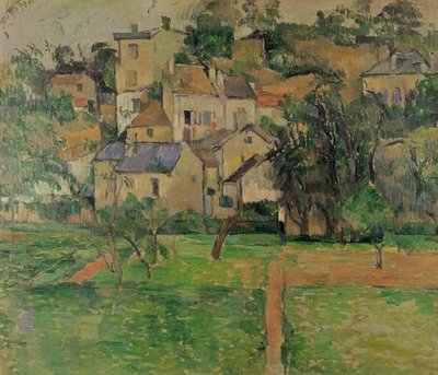 Eremitasjen i Pontoise, 1884 av Paul Cézanne