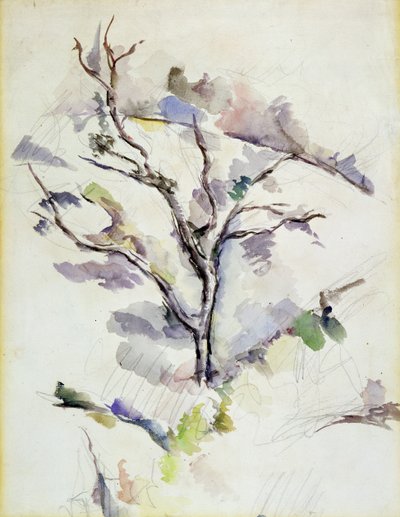 Eiken av Paul Cézanne