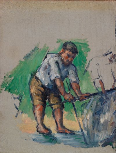 Brønnboreren (Le Foreur) av Paul Cézanne