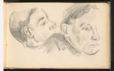To hoder av Paul Cézanne