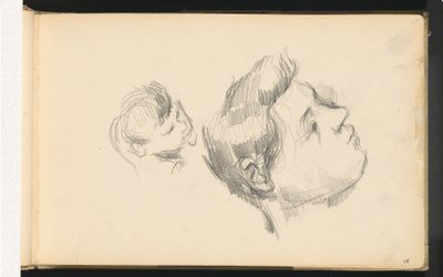 To hoder av Paul Cézanne