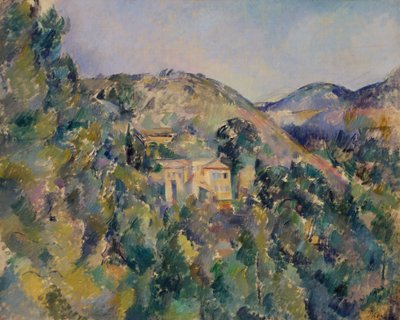 Utsikt over Domaine Saint-Joseph, slutten av 1880-tallet. av Paul Cézanne