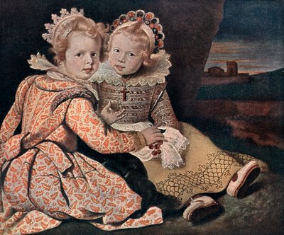 Malerens døtre, 1600-tallet 1910. av Paul De Vos