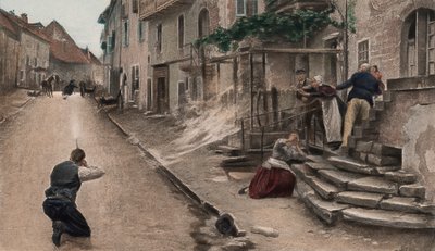 A Brave (fargefotogravure) av Paul Émile Boutigny
