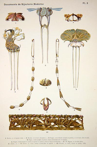 Smykkedesign, plate 3 fra 
