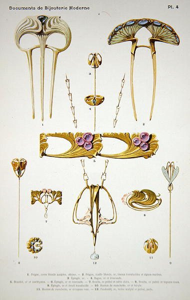 Smykkedesign, plate 4 fra 