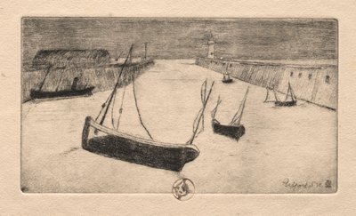 Seks etsninger: Treport av Paul Gachet