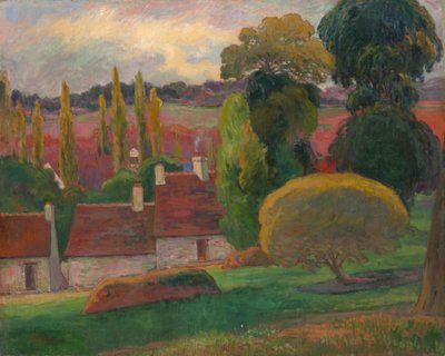 En gård i Bretagne, ca. 1894 av Paul Gauguin
