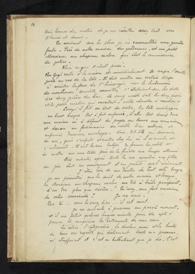Før og etter - Beskrivelse av Gauguins opphold hos Vincent van Gogh i Arles (S. 14) av Paul Gauguin