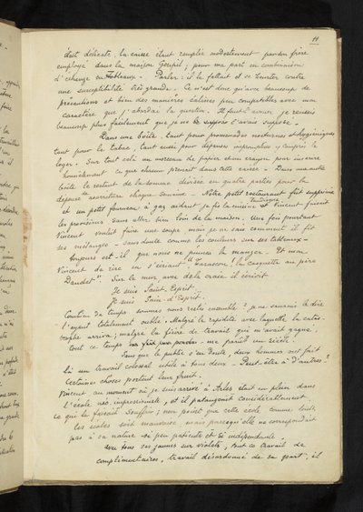 Før og etter - Beskrivelse av Gauguins opphold hos Vincent van Gogh i Arles (S. 11) av Paul Gauguin
