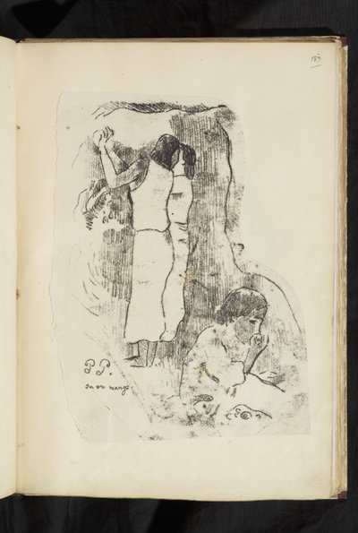Før og etter - Vi spiser det av Paul Gauguin