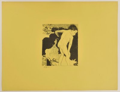 Bretonische Badende av Paul Gauguin