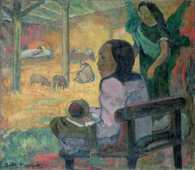 Be Be (The Nativity) av Paul Gauguin
