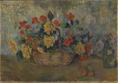 Blomsterkurv av Paul Gauguin