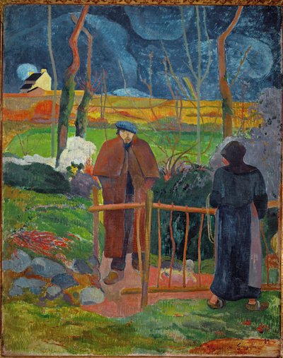 Hallo, herr Gauguin (olje på lerret) av Paul Gauguin