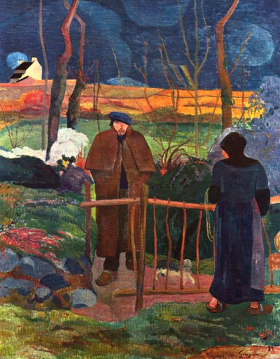 Hei Monsieur Gauguin, 1889. av Paul Gauguin