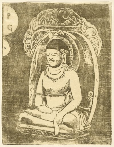 Bouddha Buddha, i eller etter 1895. av Paul Gauguin