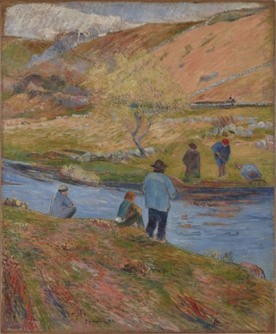 Bretonske fiskere, 1888. av Paul Gauguin