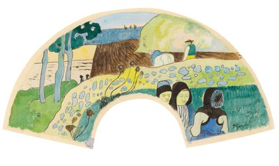 Bretonsk scene; Bretonsk scene, 1889 av Paul Gauguin
