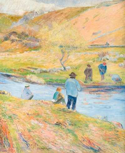 Bretonske fiskere av Paul Gauguin