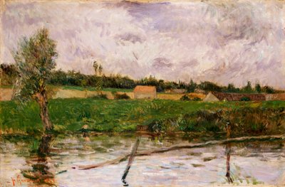 Brittany Countryside, 1879 av Paul Gauguin