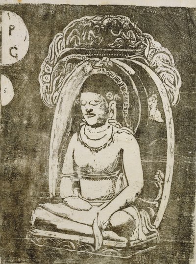 Buddha; Buddha, 1895-1903 av Paul Gauguin