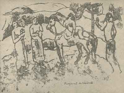 Bostedsskifte, 1936 av Paul Gauguin