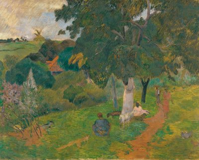 Kommer og går, Martinique, 1887 av Paul Gauguin