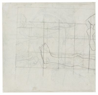 Design for en Jardiniere: The Toilette av Paul Gauguin