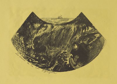 Dramas of the Sea: A Descent into the Maelstrom, 1889 av Paul Gauguin