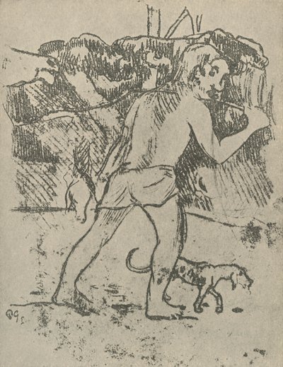 Tegning, 1936 av Paul Gauguin