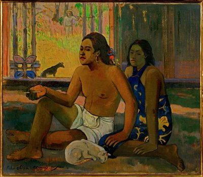 Butikkarbeid (olje på lerret) av Paul Gauguin