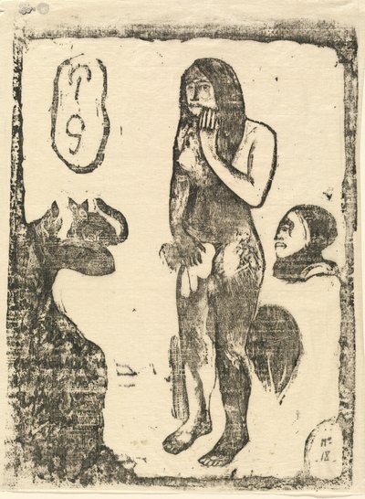 Eva, i eller etter 1895. av Paul Gauguin