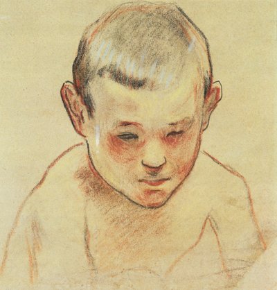 Head of a Boy, ca. 1886-88 av Paul Gauguin