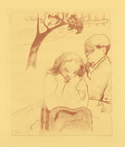 Menneskelig elendighet av Paul Gauguin
