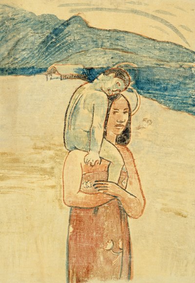 Jeg hilser deg Maria, ca. 1894 (litho) av Paul Gauguin