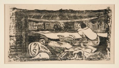 Innsiden av boksen av Paul Gauguin
