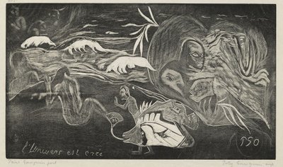 Universet blir skapt av Paul Gauguin