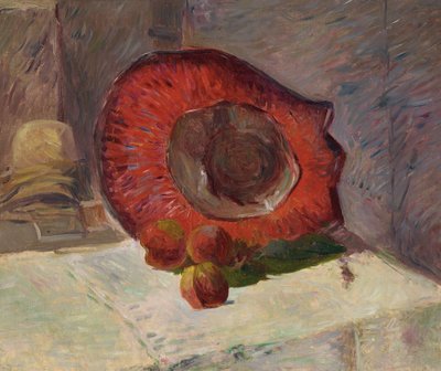 Den røde hatten av Paul Gauguin