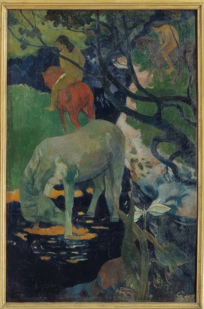 Den hvite hesten av Paul Gauguin