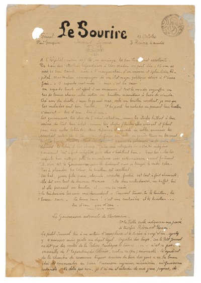 Smilet: Seriøs journal, 13. oktober 1899 av Paul Gauguin