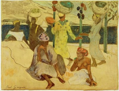Sikader og maur av Paul Gauguin