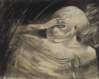Madame La Mort, 1890-1891. av Paul Gauguin