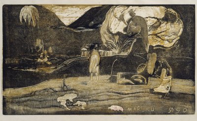 Maruru (Takk) av Paul Gauguin