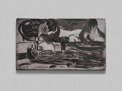 Maruru (takkeofre), fra Noa Noa-suiten av Paul Gauguin