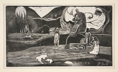 Maruru; Takk - En takknemlighetsgave av Paul Gauguin