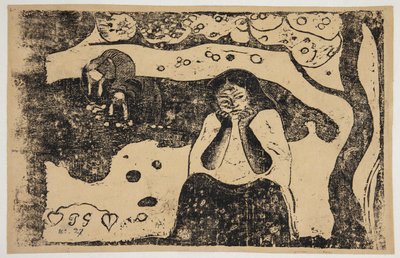 Menneskelig elendighet. av Paul Gauguin